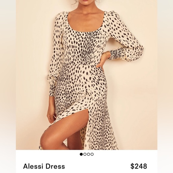 Reformation Alessi Cheetah Dress - Picture 2 of 8